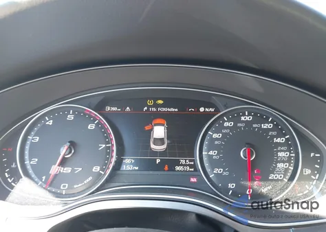 2015 Audi Rs 7 4.0T Prestige from USA, damaged, VIN WUAW2BFC7FN900698